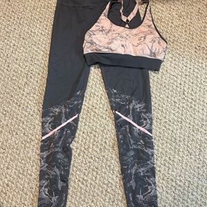 Fabletics Pink and Gray Set